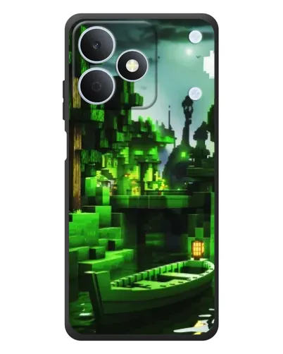 Чехол для Realme Note 80 с картинкой «Minecraft лесной пейзаж» Чехол для Realme Note 80 с картинкой «Minecraft лесной пейзаж»