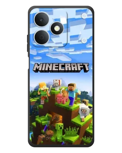 Чехол для Realme Note 80 с картинкой «Minecraft классический мир» Чехол для Realme Note 80 с картинкой «Minecraft классический мир»