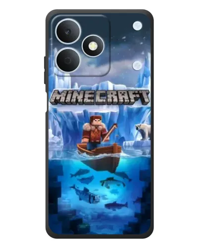 Чехол для Realme Note 80 с картинкой «Minecraft ледяной мир» Чехол для Realme Note 80 с картинкой «Minecraft ледяной мир»