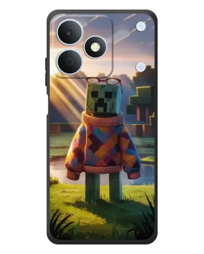 Чехол для Realme Note 80 с картинкой «Крипер в свитере» Чехол для Realme Note 80 с картинкой «Крипер в свитере»