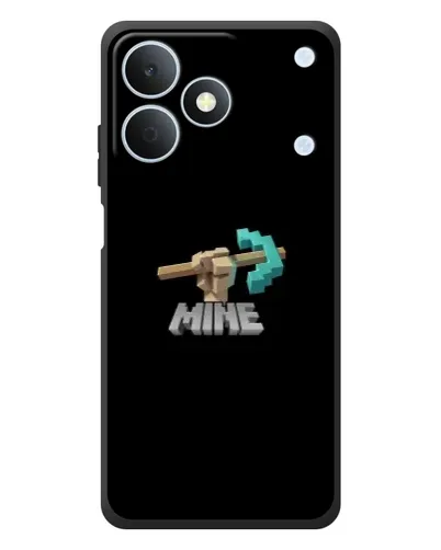 Чехол для Realme Note 80 с картинкой «Алмазная кирка» Чехол для Realme Note 80 с картинкой «Алмазная кирка»