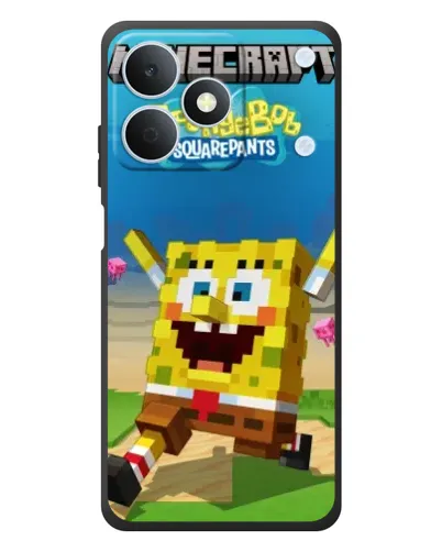 Чохол для Realme Note 80 з картинкою «Губка Боб Minecraft» Чохол для Realme Note 80 з картинкою «Губка Боб Minecraft»