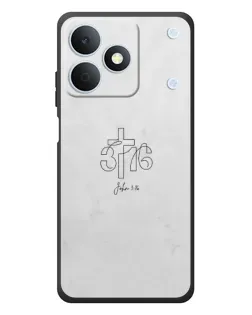 Чохол для Realme Note 80 з картинкою «Івана 3:16 Хрест» Чохол для Realme Note 80 з картинкою «Івана 3:16 Хрест»