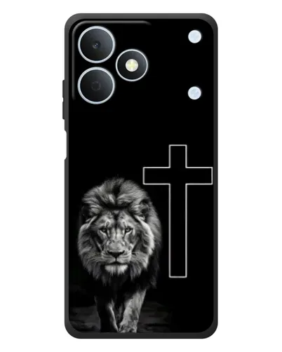 Чохол для Realme Note 80 з картинкою «Лев та Хрест» Чохол для Realme Note 80 з картинкою «Лев та Хрест»