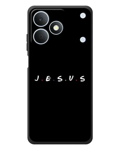 Чохол для Realme Note 80 з картинкою «Крапки віри J.E.S.U.S.» Чохол для Realme Note 80 з картинкою «Крапки віри J.E.S.U.S.»