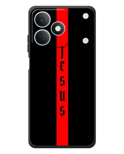 Чохол для Realme Note 80 з картинкою «Червона лінія віри» Чохол для Realme Note 80 з картинкою «Червона лінія віри»