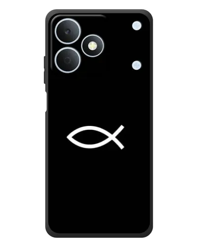 Чехол для Realme Note 80 с картинкой «Символ рыбы Jesus» Чехол для Realme Note 80 с картинкой «Символ рыбы Jesus»