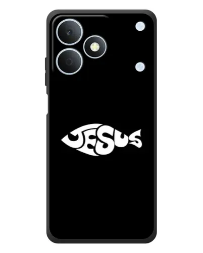 Чехол для Realme Note 80 с картинкой «Рыба Jesus» Чехол для Realme Note 80 с картинкой «Рыба Jesus»