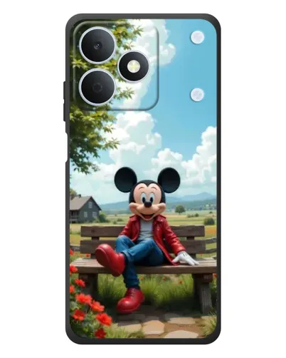 Чохол для Realme Note 80 з картинкою «Міккі на лавці» Чохол для Realme Note 80 з картинкою «Міккі на лавці»