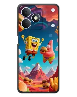 Чохол для Realme Note 80 з картинкою «Космічний фастфуд»
