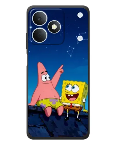 Чохол для Realme Note 80 з картинкою «Губка Боб та Патрік вночі» Чохол для Realme Note 80 з картинкою «Губка Боб та Патрік вночі»