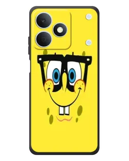 Чехол для Realme Note 80 с картинкой «Минималистичный Спанч Боб»