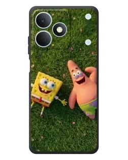 Чехол для Realme Note 80 с картинкой «Друзья на лужайке»