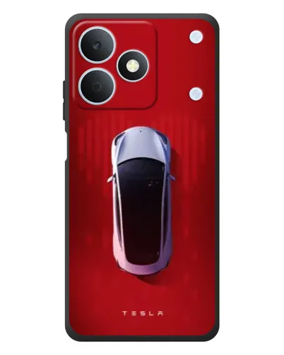 Чохол для Realme Note 80 з картинкою «Tesla Top View»