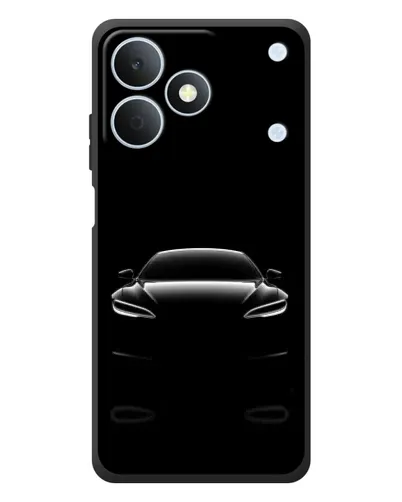 Чохол для Realme Note 80 з картинкою «Силует Tesla Night»