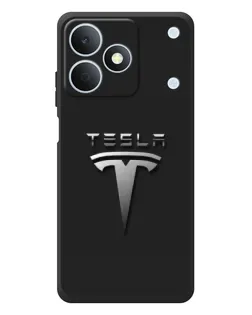 Чохол для Realme Note 80 з картинкою «Сталевий логотип Tesla» Чохол для Realme Note 80 з картинкою «Сталевий логотип Tesla»