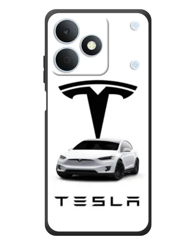 Чохол для Realme Note 80 з картинкою «Tesla White Style»