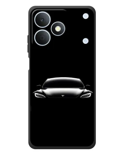 Чохол для Realme Note 80 з картинкою «Фари Tesla Night»