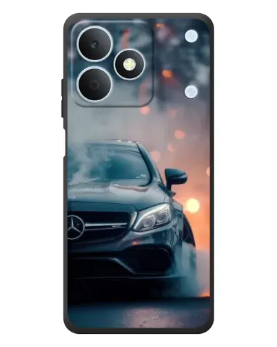Чохол для Realme Note 80 з картинкою «Mercedes — нічне місто»