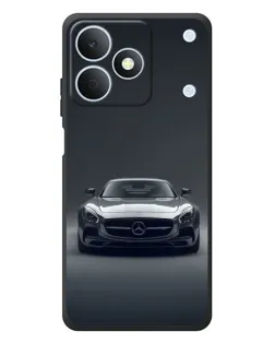 Чохол для Realme Note 80 з картинкою «Mercedes на чорному»