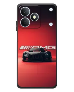 Чохол для Realme Note 80 з картинкою «Mercedes AMG — червона лінія»