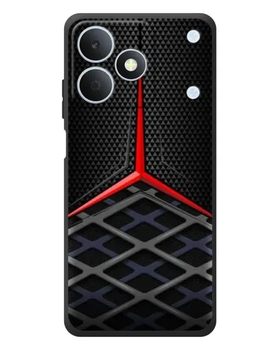Чохол для Realme Note 80 з картинкою «Mercedes Carbon Grid»