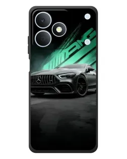 Чохол для Realme Note 80 з картинкою «Темний Mercedes AMG»