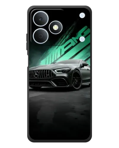 Чохол для Realme Note 80 з картинкою «Темний Mercedes AMG»