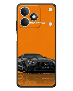 Чохол для Realme Note 80 з картинкою «Помаранчевий Mercedes AMG»