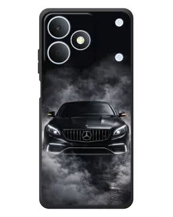 Чохол для Realme Note 80 з картинкою «Mercedes у диму»