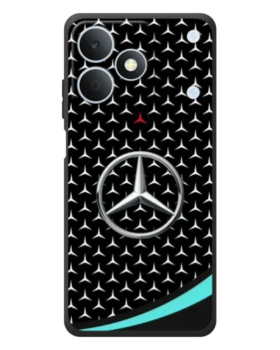 Чохол для Realme Note 80 з картинкою «Mercedes — бірюзовий акцент»