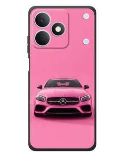 Чохол для Realme Note 80 з картинкою «Рожевий Mercedes AMG»