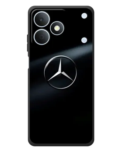 Чехол для Realme Note 80 с картинкой «Mercedes на металле» Чехол для Realme Note 80 с картинкой «Mercedes на металле»