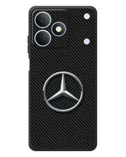 Чохол для Realme Note 80 з картинкою «Карбоновий Mercedes стиль»