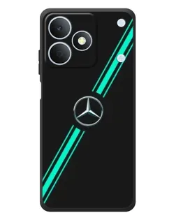 Чохол для Realme Note 80 з картинкою «Спортивні лінії Mercedes»