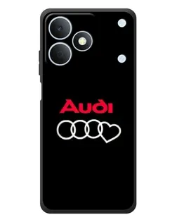Чохол для Realme Note 80 з картинкою «Логотип Audi Heart» Чохол для Realme Note 80 з картинкою «Логотип Audi Heart»