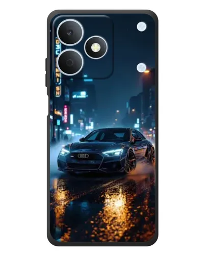Чохол для Realme Note 80 з картинкою «Нічне місто та Audi» Чохол для Realme Note 80 з картинкою «Нічне місто та Audi»