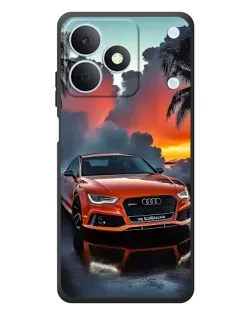 Чехол для Realme Note 80 с картинкой «Audi — закат» Чехол для Realme Note 80 с картинкой «Audi — закат»
