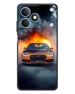 Чехол для Realme Note 80 с картинкой «Audi в огненном дыму» Чехол для Realme Note 80 с картинкой «Audi в огненном дыму»