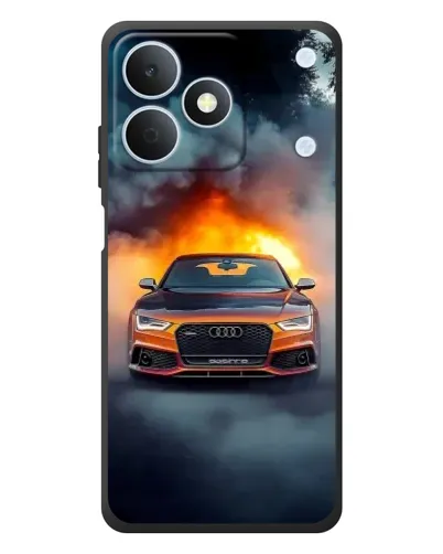 Чохол для Realme Note 80 з картинкою «Audi у вогняному диму» Чохол для Realme Note 80 з картинкою «Audi у вогняному диму»