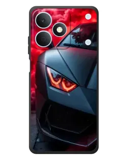 Чохол для Realme Note 80 з картинкою «Lamborghini червоне сяйво»