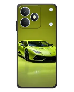 Чохол для Realme Note 80 з картинкою «Салатовий Lamborghini Huracan»