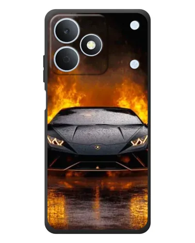 Чохол для Realme Note 80 з картинкою «Lamborghini у вогні» Чохол для Realme Note 80 з картинкою «Lamborghini у вогні»