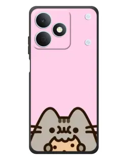 Чохол для Realme Note 80 з картинкою «Pusheen та печиво»