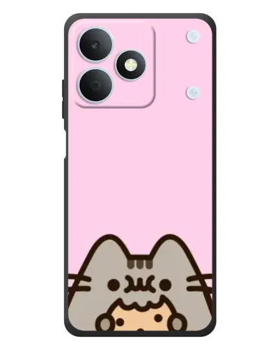 Чохол для Realme Note 80 з картинкою «Pusheen та печиво»