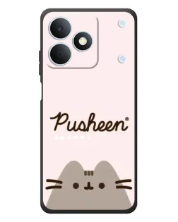 Чохол для Realme Note 80 з картинкою «Pusheen логотип»