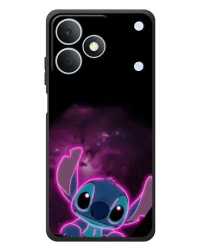 Чехол для Realme Note 80 с картинкой «Неоновый Stitch»