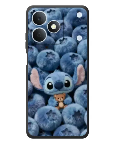Чехол для Realme Note 80 с картинкой «Стич и голубика»