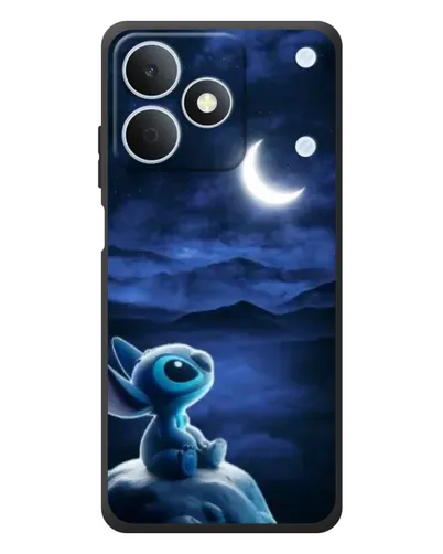 Чехол для Realme Note 80 с картинкой «Лунная ночь Стича»
