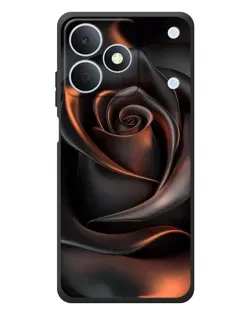 Чехол для Realme Note 80 с картинкой «Шелковая черная роза» Чехол для Realme Note 80 с картинкой «Шелковая черная роза»